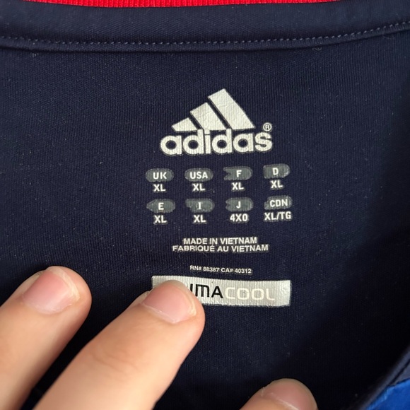 Adidas Team GB Olympic Jersey authentic on field - Picture 2 of 4
